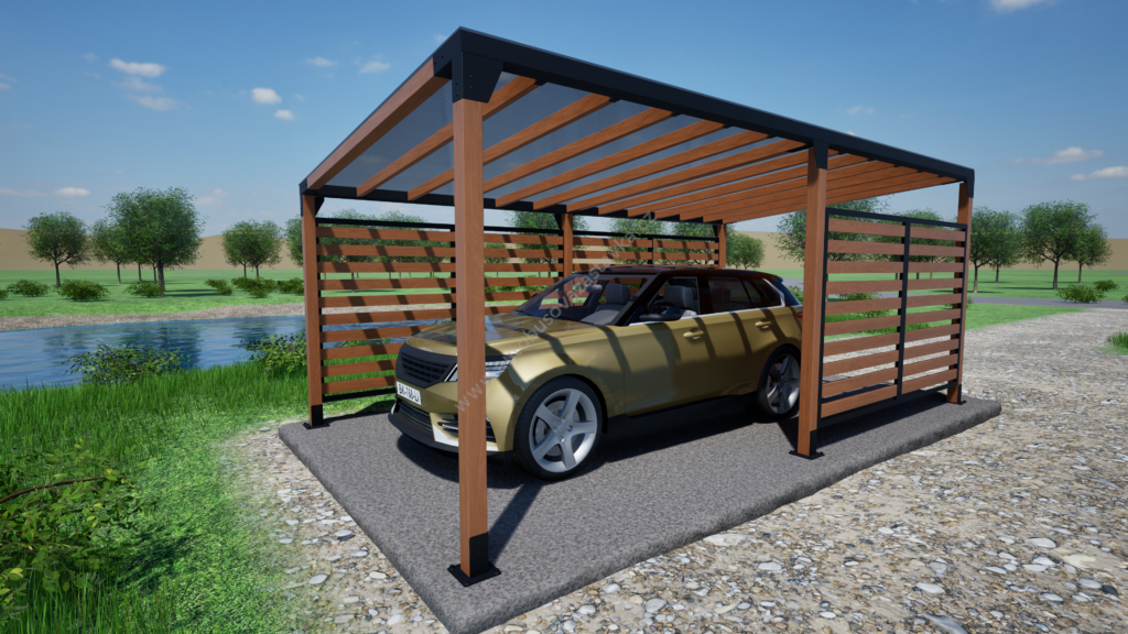 Přístřešek PAULA 3x6 m