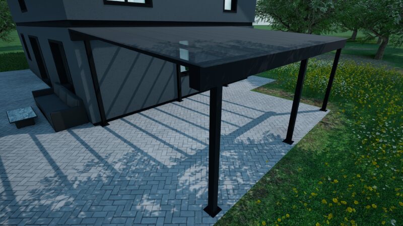 Přístřešek DIANA - 6x4 m