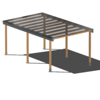 Přístřešek LAURA 3x6 m